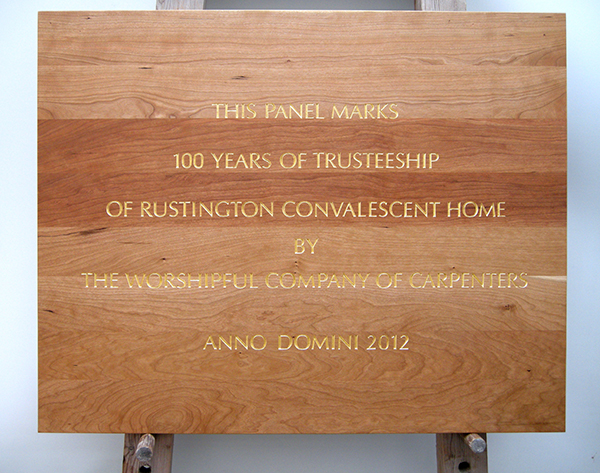 Commemorative Plaque - Rustington Convalescent