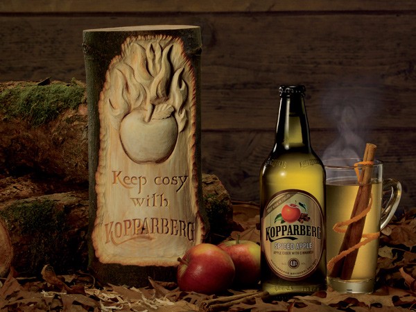 Kopparberg Log creations by The Woodcarving Studio